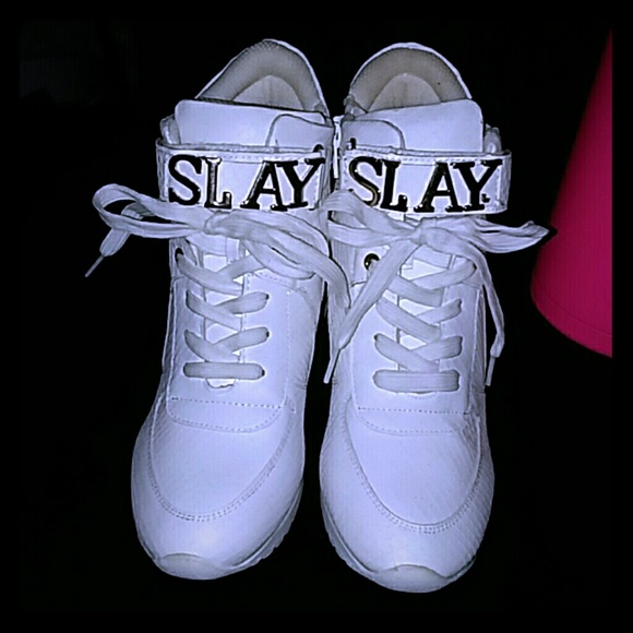 katerina embellished wedge sneaker